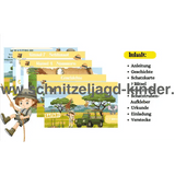 Safari Schatzsuche – Schnitzeljagd Aufgaben Zum Ausdrucken - schnitzeljagd-kinder