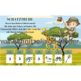 Safari Schatzsuche – Schnitzeljagd Aufgaben Zum Ausdrucken - schnitzeljagd-kinder