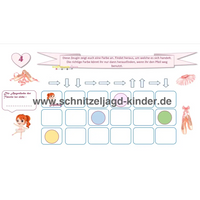 Schatzsuche ballerina kindergeburtstag -4-5 JAHREN - SCHNITZELJAGD AUFGABEN ZUM AUSDRUCKEN PDF-schnitzeljagd-kinder