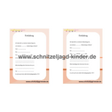 Schatzsuche ballerina kindergeburtstag -4-5 JAHREN - SCHNITZELJAGD AUFGABEN ZUM AUSDRUCKEN PDF-schnitzeljagd-kinder