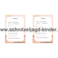 Schatzsuche ballerina kindergeburtstag -4-5 JAHREN - SCHNITZELJAGD AUFGABEN ZUM AUSDRUCKEN PDF - schnitzeljagd-kinder