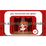 Schatzsuche ballerina kindergeburtstag -4-5 JAHREN - SCHNITZELJAGD AUFGABEN ZUM AUSDRUCKEN PDF - schnitzeljagd-kinder