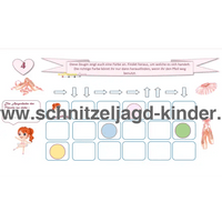 Schatzsuche ballerina kindergeburtstag -4-5 JAHREN - SCHNITZELJAGD AUFGABEN ZUM AUSDRUCKEN PDF - schnitzeljagd-kinder