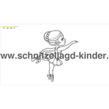 Schatzsuche ballerina kindergeburtstag -4-5 JAHREN - SCHNITZELJAGD AUFGABEN ZUM AUSDRUCKEN PDF - schnitzeljagd-kinder