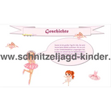Schatzsuche ballerina kindergeburtstag -6-7 JAHREN - SCHNITZELJAGD AUFGABEN ZUM AUSDRUCKEN PDF-schnitzeljagd-kinder