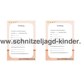 Schatzsuche ballerina kindergeburtstag -6-7 JAHREN - SCHNITZELJAGD AUFGABEN ZUM AUSDRUCKEN PDF-schnitzeljagd-kinder