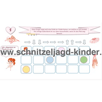 Schatzsuche ballerina kindergeburtstag -6-7 JAHREN - SCHNITZELJAGD AUFGABEN ZUM AUSDRUCKEN PDF - schnitzeljagd-kinder