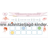 Schatzsuche ballerina kindergeburtstag -6-7 JAHREN - SCHNITZELJAGD AUFGABEN ZUM AUSDRUCKEN PDF - schnitzeljagd-kinder