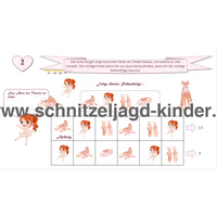 Schatzsuche ballerina kindergeburtstag -6-7 JAHREN - SCHNITZELJAGD AUFGABEN ZUM AUSDRUCKEN PDF - schnitzeljagd-kinder