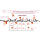 Schatzsuche ballerina kindergeburtstag -6-7 JAHREN - SCHNITZELJAGD AUFGABEN ZUM AUSDRUCKEN PDF - schnitzeljagd-kinder