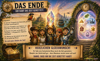 Schatzsuche „Der Wächter der Zeit" – Fertig gedrucktes Buch - schnitzeljagd-kinder