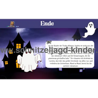 Schatzsuche Geisterhaus zum ausdrucken-schnitzeljagd-kinder