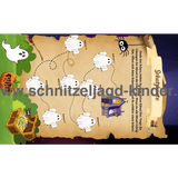 Schatzsuche Geisterhaus zum ausdrucken - schnitzeljagd-kinder