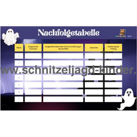 Schatzsuche Geisterhaus zum ausdrucken-schnitzeljagd-kinder