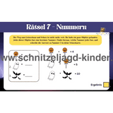Schatzsuche Geisterhaus zum ausdrucken - schnitzeljagd-kinder