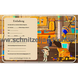 SCHATZSUCHE IN ÄGYPTEN - SCHNITZELJAGD IN ÄGYPTEN-5-8 JAHREN - SCHNITZELJAGD AUFGABEN ZUM AUSDRUCKEN PDF - schnitzeljagd-kinder