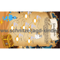 Schatzsuche Orientalische Reise Schnitzeljagd Zum Ausdrüken 4-8 Jahren - schnitzeljagd-kinder