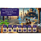 Schatzsuche Orientalische Reise Schnitzeljagd Zum Ausdrüken 4-8 Jahren - schnitzeljagd-kinder