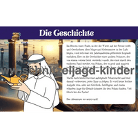 Schatzsuche Orientalische Reise Schnitzeljagd Zum Ausdrüken 4-8 Jahren - schnitzeljagd-kinder