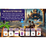 Schatzsuche Orientalische Reise Schnitzeljagd Zum Ausdrüken 4-8 Jahren - schnitzeljagd-kinder