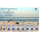 Schnitzeljagd am Strand zum Ausdrucken - schnitzeljagd-kinder