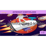 SCHNITZELJAGD ASTRONAUT IM WELTRAUM : 4-5 JAHREN - schnitzeljagd aufgaben zum ausdrucken pdf - schnitzeljagd-kinder