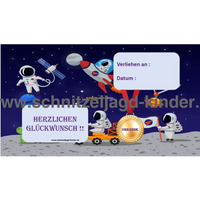 SCHNITZELJAGD ASTRONAUT IM WELTRAUM: 8 JAHREN UND MEHR