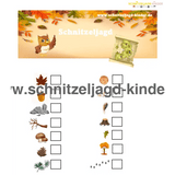 Schnitzeljagd aufgaben zum ausdrucken pdf - Schnitzeljagd Kinder: Herbst-Winter (zum Ausdrucken) - schnitzeljagd-kinder