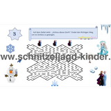 SCHNITZELJAGD Inspiriert von Eisköniginnen -Das Verschwinden im Eiskönigreich: 8+ JAHREN - schnitzeljagd aufgaben zum ausdrucken pdf-schnitzeljagd-kinder