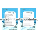 SCHNITZELJAGD -Das Verschwinden im Eiskönigreich: 8+ JAHREN - schnitzeljagd aufgaben zum ausdrucken pdf - schnitzeljagd-kinder