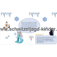 SCHNITZELJAGD -Das Verschwinden im Eiskönigreich: 8+ JAHREN - schnitzeljagd aufgaben zum ausdrucken pdf - schnitzeljagd-kinder