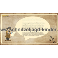 Schnitzeljagd Detektiv : MISSION IN LONDON - 6-7 JAHREN - SCHNITZELJAGD AUFGABEN ZUM AUSDRUCKEN PDF - schnitzeljagd-kinder