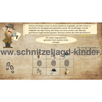 Schnitzeljagd Detektiv : MISSION IN LONDON - 6-7 JAHREN - SCHNITZELJAGD AUFGABEN ZUM AUSDRUCKEN PDF - schnitzeljagd-kinder