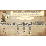 Schnitzeljagd Detektiv : MISSION IN LONDON - 6-7 JAHREN - SCHNITZELJAGD AUFGABEN ZUM AUSDRUCKEN PDF - schnitzeljagd-kinder