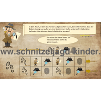 Schnitzeljagd Detektiv : MISSION IN LONDON - 6-7 JAHREN - SCHNITZELJAGD AUFGABEN ZUM AUSDRUCKEN PDF - schnitzeljagd-kinder