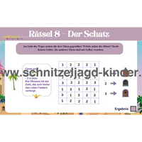 SCHNITZELJAGD: Die magische Lampe-5-10 Jahren