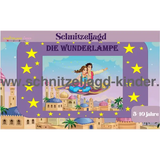 SCHNITZELJAGD : Die magische Lampe-5-10 Jahren - schnitzeljagd aufgaben zum ausdrucken pdf - schnitzeljagd-kinder