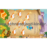 SCHNITZELJAGD : DIE MAGISCHE LAMPE-5-10 JAHREN - schnitzeljagd aufgaben zum ausdrucken pdf - schnitzeljagd-kinder