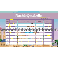 SCHNITZELJAGD : DIE MAGISCHE LAMPE-5-10 JAHREN - schnitzeljagd aufgaben zum ausdrucken pdf - schnitzeljagd-kinder