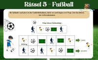 Fußball Schnitzeljagd : Der Verlorene Ball 6-7 Jahren - SCHNITZELJAGD AUFGABEN ZUM AUSDRUCKEN PDF