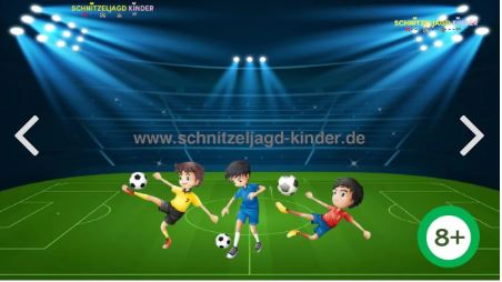 FUSSBALL SCHNITZELJAGD : DER VERLORENE BALL -8-9 JAHRE- SCHNITZELJAGD AUFGABEN ZUM AUSDRUCKEN PD