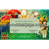 SCHNITZELJAGD IM DSCHUNGEL - RÄTSEL SCHNITZELJAGD AUFGABEN ZUM AUSDRUCKEN-5-8 JAHREN - SCHNITZELJAGD AUFGABEN ZUM AUSDRUCKEN PDF - schnitzeljagd-kinder