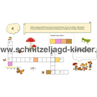 SCHNITZELJAGD IM GARTEN: VERSCHWUNDENER HONIG - EIN SPANNENDES ABENTEUER FÜR KLEINE DETEKTIVE (5-8 JAHRE)-SCHNITZELJAGD AUFGABEN ZUM AUSDRUCKEN PDF - schnitzeljagd-kinder