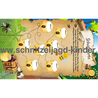 SCHNITZELJAGD IM GARTEN: VERSCHWUNDENER HONIG - EIN SPANNENDES ABENTEUER FÜR KLEINE DETEKTIVE (5-8 JAHRE)-SCHNITZELJAGD AUFGABEN ZUM AUSDRUCKEN PDF - schnitzeljagd-kinder