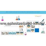 SCHNITZELJAGD IM LABOR-4-5 JAHREN - SCHNITZELJAGD AUFGABEN ZUM AUSDRUCKEN PDF - schnitzeljagd-kinder