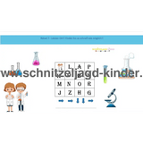 SCHNITZELJAGD IM LABOR 8 JAHREN - SCHNITZELJAGD AUFGABEN ZUM AUSDRUCKEN PDF - schnitzeljagd-kinder