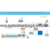 Schnitzeljagd im Labor - schnitzeljagd aufgaben