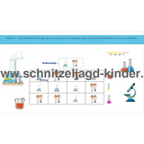 Schnitzeljagd im Labor - schnitzeljagd aufgaben