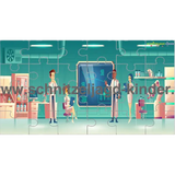 Schnitzeljagd im Labor - schnitzeljagd aufgaben zum ausdrucken pdf 6+ - schnitzeljagd-kinder