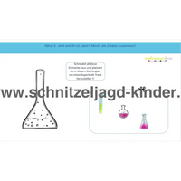 Schnitzeljagd im Labor - schnitzeljagd aufgaben zum ausdrucken pdf 6+ - schnitzeljagd-kinder